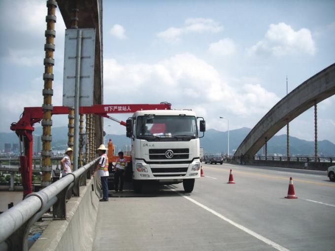 Boom-Art unter Brücken-Inspektions-Ausrüstung Dongfeng-Fahrgestellen 6x4 245HP/270HP